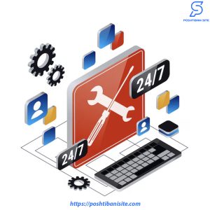 پشتیبانی سایت لوازم الکتریکی