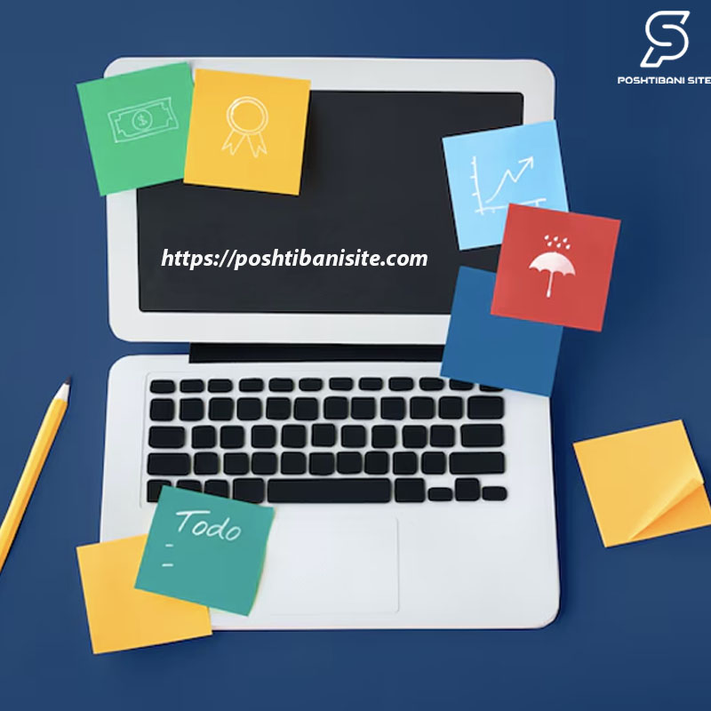 پشتیبانی سایت خدماتی
