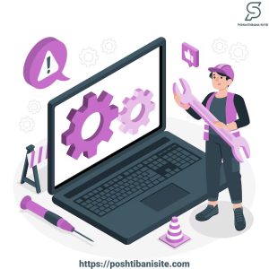 پشتیبانی سایت لوستر