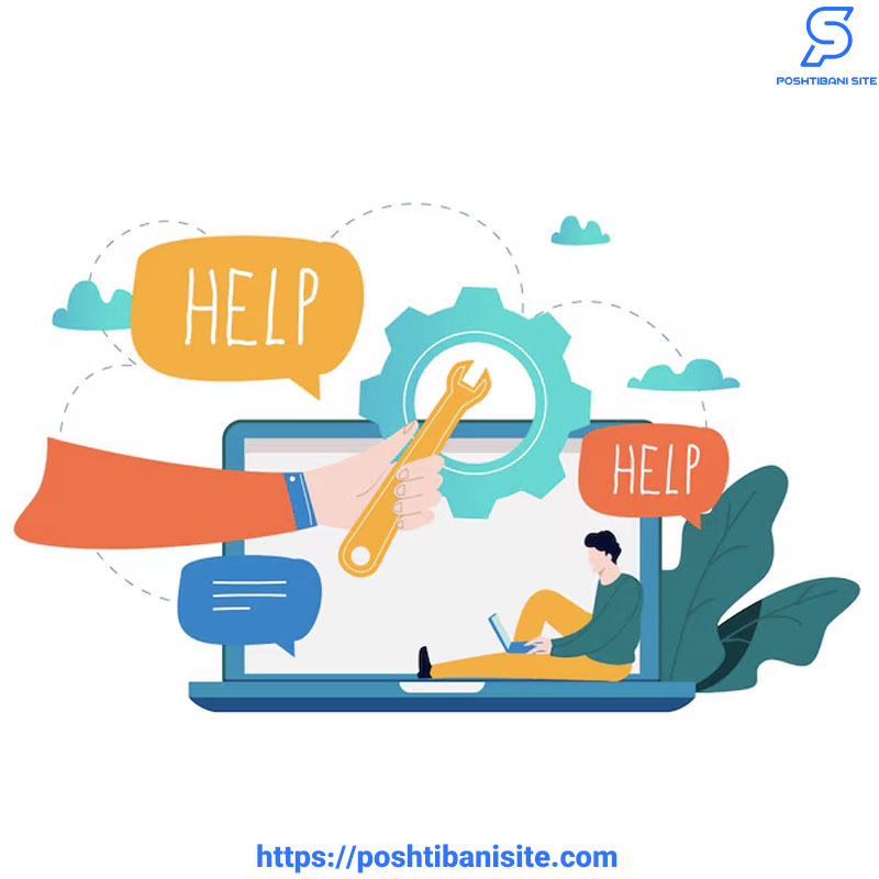 پشتیبانی سایت مراکز خرید
