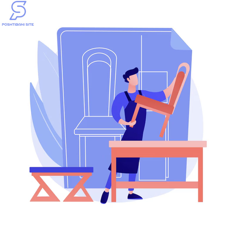 پشتیبانی سایت تعمیرات مبل