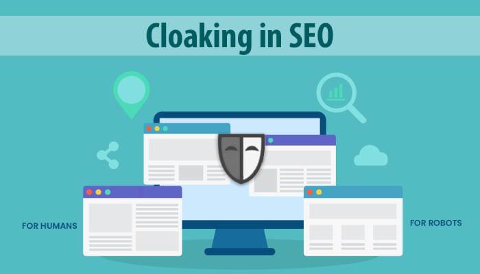 پنهان سازی یا Cloaking در سئو