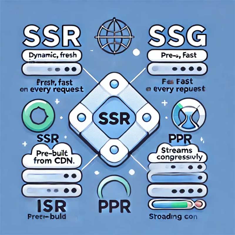 آشنایی با روش های رندرینگ؛ CSR، SSR، ISR و SSG